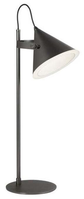 Stalinis šviestuvas Searchlight Conical EU6488BK, LED, 10W, juoda sp./juoda sp.