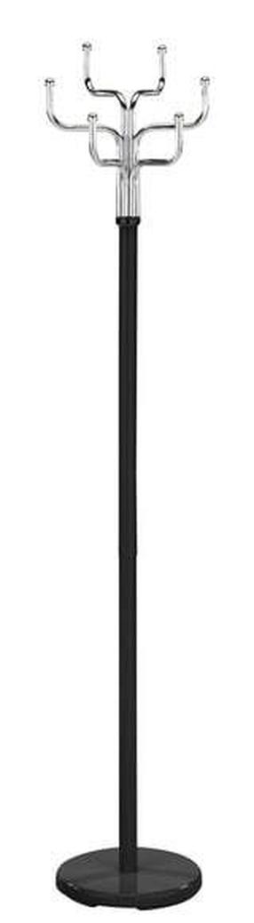 Drabužių kabykla Cosmic, 176 cm, juoda sp./chromo sp.
