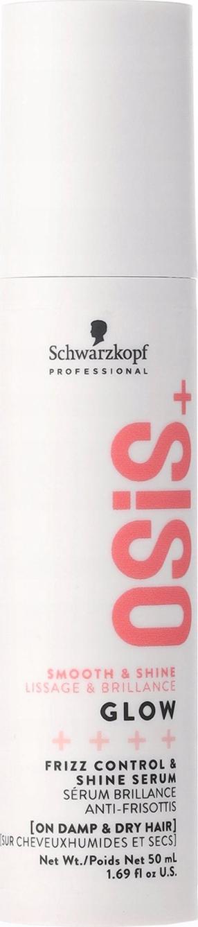 Matu serums Schwarzkopf Professional OSiS+ Glow Frizz Control & Shine, 50 ml