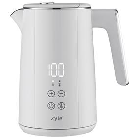 Elektriskā tējkanna Zyle ZY064WH, 1.5 l, balta krās.