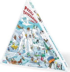 Dėlionė Jako Tatra Winter 448008, 40 cm x 60 cm, 200 vnt., įvairių spalvų