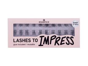 Priklijuojamos blakstienos Essence Lashes To Impress 07 Bundled, juoda sp.