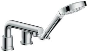 Краевой смеситель для ванны Hansgrohe Talis S 72416000, хромовый цв.