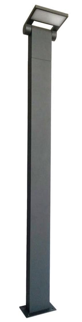 Pastatomas lauko šviestuvas Su-Ma Neo, 10W, LED, IP54, pilka sp., 12 cm x 100 cm
