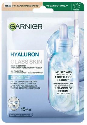Veido kaukė Garnier Hyaluron Glass Skin, 27 g