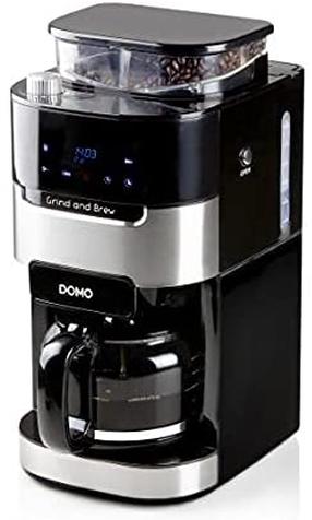 Filtrinis kavos aparatas Domo Grind and Brew DO721K, juoda sp.