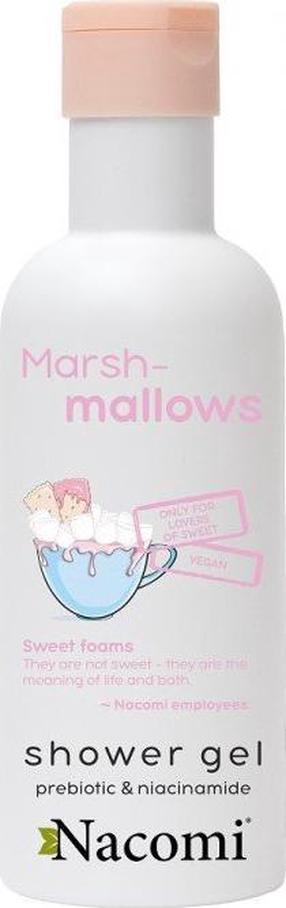 Ķermeņa mazgāšanās želeja Nacomi Marshmallow, 300 ml