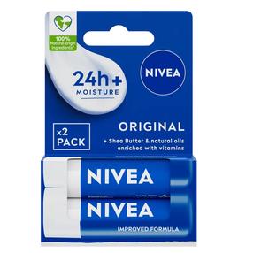 Бальзам для губ Nivea Orginal 2-Piece Set, 9.6 г