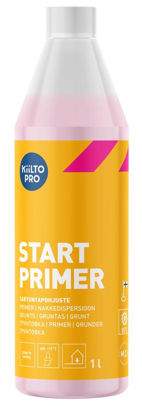 Süvakrunt universaalne Kiilto START PRIMER, roosa v., 1 l