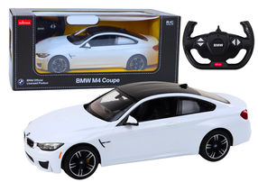 Rc automobilis Rastar BMW M4 Coupe, 1:14, balta sp.