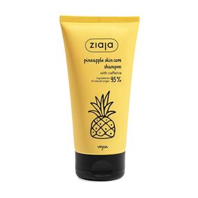 Šampūnas Ziaja Pineapple skin care shampoo with caffeine, 160 ml