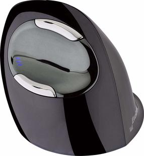 Juhtmega arvutihiir Evoluent VerticalMouse D, must v./hall v.