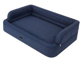 Кровать для животных Doggy Paradise Inari PARGRN5, синий цв., XXL