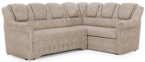 Kampinė sofa Lord II Dora 21, smėlio ruda sp., dešininė, 190 x 243 cm x 105 cm