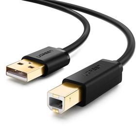 Kabelis Ugreen USB 2.0 Printer Scanner Cable 10351 USB 2.0 A male, USB 2.0 A female, 3 m, juoda sp.