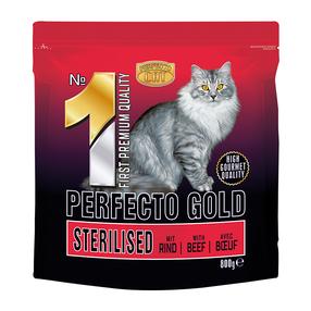 Sausas kačių maistas Perfecto Gold N1, ėriena, 0.8 kg