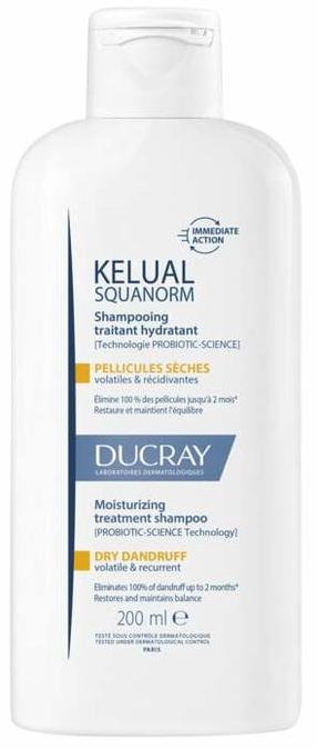 Шампунь Ducray Squanorm Moisturizing Treatment - Dry Dandruff, 200 мл
