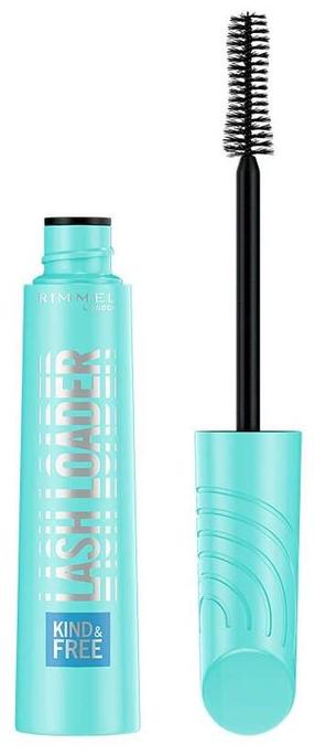 Ripsmetušš Rimmel London Lash Loader Kind & Free, 9.5 ml, must v. 01