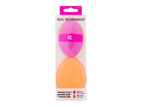 Meigikäsn Real Techniques Miracle 2-In-1 Powder Puff, oranž v.
