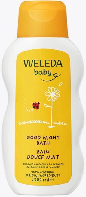 Mazgāšanas un vannas želeja Weleda Goodnight, 200 ml