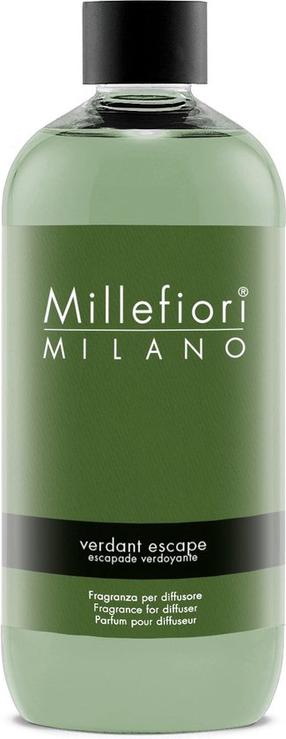 Mājas aromatizētājs, mājas aromātu papildinājums Millefiori Milano Natural Verdant Escape, 500 ml