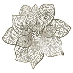 Galda paklājs FLOWER, zelta krās., pvc