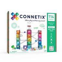 Magnetinis konstruktorius Connetix Ball Run Bright CT-B-00114-BR, 114 vnt., įvairių spalvų