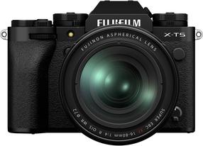 Süsteemne fotoaparaat Fujifilm X-T5 + Fujinon XF 16-80mm F4 R OIS WR, must v.