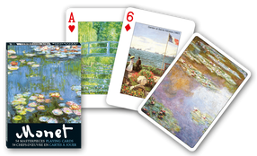 Kāršu spēle Piatnik Monet, EN