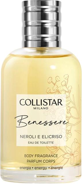 Tualetinis vanduo Collistar Benessere Neroli And Helichrysum, 100 ml