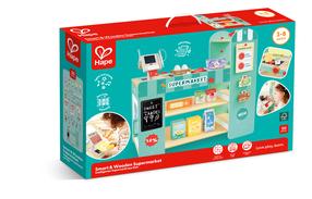 Rotaļlietu veikala komplekts, - Hape Smart & Wooden E3233A, zaļa krās.