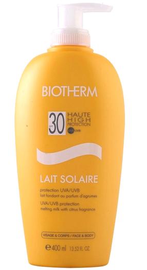 Pieniņš iedeguma kopšanai Biotherm Lait Solaire SPF30, 400 ml