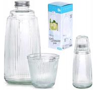 Grafinas Excellent Houseware HV906999, stiklas, 1 l, 2 vnt.