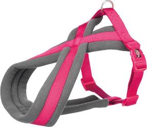 Petnešos šunims Trixie Premium, purpurinė (magenta) sp., 300 - 400 mm x 15 mm, XS/S