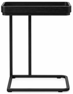 Журнальный столик Akord Furniture Factory Hyggo, черный цв., 30 см x 40 см x 60 см