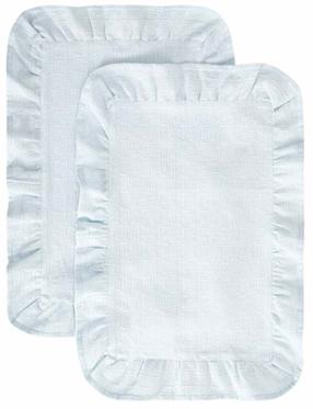 Stalo padėkliukas Homla Kalira 244229, 48 cm x 35 cm, 2 vnt., Žydra sp.