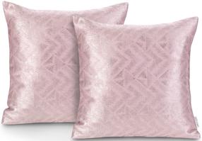 Pagalvės užvalkalas Restilo Blackout Navia, rožinė, 45 cm x 45 cm