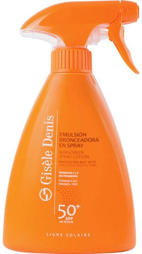 Apsauginis losjonas nuo saulės Gisele Denis Sunscreen Spray SPF50, 300 ml