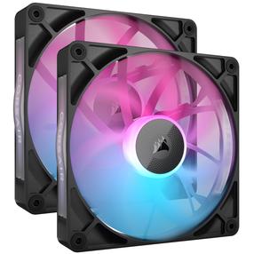 Oro aušintuvas korpusui Corsair LINK RX140 RGB Fan 2 Pack, 120 mm x 25 mm