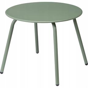 Lauko stalas Progarden Rondo, žalia sp., 50 cm x 50 cm x 40 cm