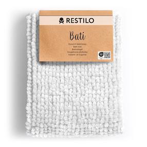 Коврик для ванной Restilo Bati, белый цв., 90 см x 60 см