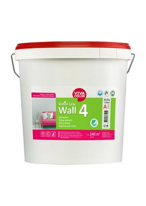 Krāsa Vivacolor Green Line Wall 4, balta, 11.7 l