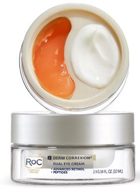 Näokreemide komplekt, silmaümbruse jaoks RoC Derm Correxion Dual Eye, 20 ml, 2.0 tk