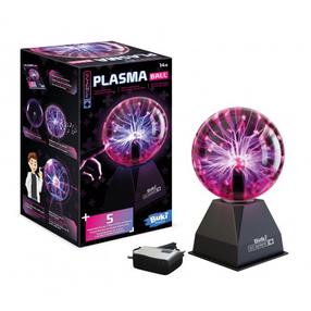 Edukacinis žaislas Buki Plasma Ball, skaidri sp./juoda sp.
