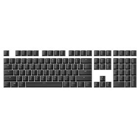 Klaviatuurikatete komplekt Wooting Double Shot OEM PBT, must v.