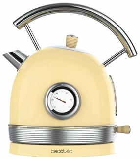 Elektrinis virdulys Cecotec Thermosense 420 Vintage, 1.8 l, geltona sp.