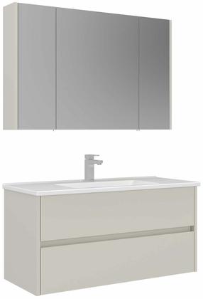 Vonios kambario baldų komplektas Kalune Design Arno, kašmyro sp., 45 cm x 100 cm x 52 cm