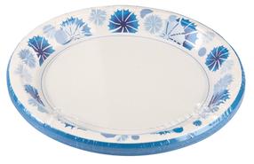 Ühekordne taldrik Smile, Ø 18 cm, 12 tk