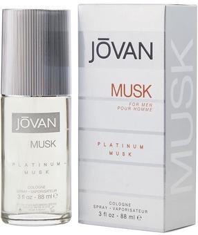 Odekolons Jovan Musk Platinum Musk, 88 ml