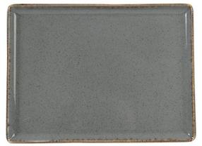 Lėkštė Porland Seasons, 35 cm x 25 cm, pilka sp.